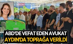 ABD'de vefat eden Aydınlı avukat memleketinde toprağa verildi