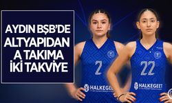 Aydın BŞB'de altyapıdan A takıma 2 takviye