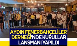 Aydın Fenerbahçeliler Derneği'nde kurullar lansmanı yapıldı, Kaya adaylığını açıkladı