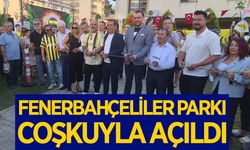 Aydın'da Fenerbahçeliler Parkı coşkuyla açıldı