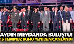 Aydın meydanda buluştu! 15 Temmuz ruhu yeniden canlandı