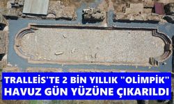 Aydın'da 2 bin yıllık 'Olimpik' havuz gün yüzüne çıkarıldı: Tam 300 kişilik