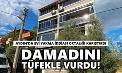 Aydın'da evi yakma iddiası ortalığı karıştırdı