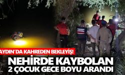 Aydın’da kahreden bekleyiş! Menderes’te kaybolan 2 çocuk gece boyu arandı