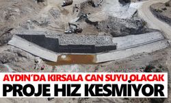 Aydın’da kırsala can suyu olacak proje hız kesmiyor
