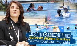 Aydın’da ‘Otizmli Çocuklar’ yüzmeyle gelişiyor