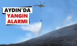 Aydın'da yangın alarmı