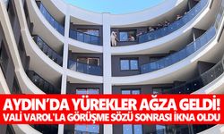 Aydın’da yürekler ağza geldi! Vali Varol'la görüşme sözü sonrası ikna oldu