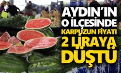 Aydın’ın o ilçesinde karpuzun fiyatı 2 liraya düştü