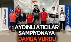 Aydınlı atıcılar, Türkiye Şampiyonası'nda damga vurdu