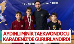 Aydınlı Ecrin, Karadeniz'de gururlandırdı