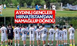 Aydınlı gençler, Hırvatistan'dan namağlup döndü