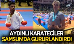 Aydınlı karateciler Samsun'da gururlandırdı