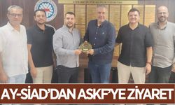 AY-SİAD'dan ASKF'ye 'hayırlı olsun' ziyareti