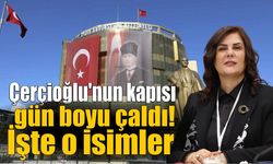 Başkan Çerçioğlu'nun kapısı gün boyu çaldı!