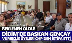 Beklenen oldu! Didim’de Gençay ve meclis üyeleri CHP’den istifa etti