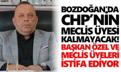 Bozdoğan’da CHP’nin meclis üyesi kalmayacak! Başkan Özel ve meclis üyeleri istifa ediyor