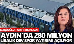 Çerçioğlu tarihi açıkladı! Aydın’ın 280 milyon liralık dev spor yatırımı açılıyor