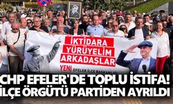 CHP Efeler'de toplu istifa! İlçe örgütü partiden ayrıldı