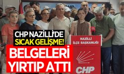 CHP Nazilli'de sıcak gelişme! Ökmen belgeleri yırtıp attı