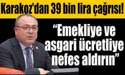 CHP’li Karakoz'dan iktidara sert çıkış
