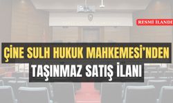 ÇİNE (SULH HUKUK MAH.) SATIŞ MEMURLUĞU'NDAN SATIŞ İLANI
