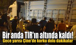 Çine'de gece yarısı korkutan kaza!