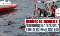 Denizde hareketsiz bulundu! Acı gerçek kıyıda ortaya çıktı