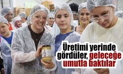 Efeler’de üretimin kapıları özel öğrencilere açıldı