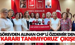 Görevden alınan CHP’li Özdemir’den kararı tanımıyoruz çıkışı!