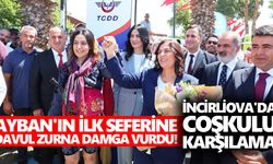 AYBAN'ın ilk seferine davul zurna damga vurdu! İncirliova'da coşkulu karşılama