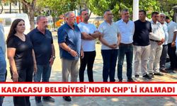 Karacasu Belediyesi'nden CHP'li kalmadı