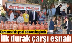 Karacasu’da göreve başlar başlamaz sahaya indi
