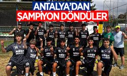 Köşk Doğan, Antalya'dan şampiyonluk kupasıyla döndü