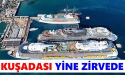 Kruvaziyer rekoru kırıldı: Kuşadası Türkiye'nin zirvesindeki yerini korudu