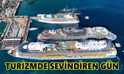 Kuşadası'nda yüzleri güldüren yoğunluk