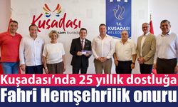 Kuşadası'nın Fahri Hemşehrisi Werner Arndt oldu