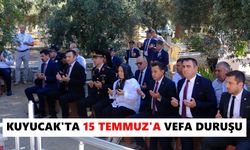 Kuyucak'ta 15 Temmuz şehitleri anıldı