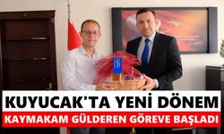 Kuyucak'ta yeni dönem: Kaymakam Gülderen görevine başladı