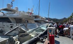 Marinada büyük panik! Sessizliği bir anda patlama sesi bozdu