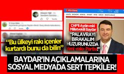 CHP Aydın eski milletvekili Baydar'ın açıklamalarına vatandaştan sert tepki