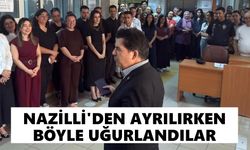 Nazilli adliyesinde duygusal veda