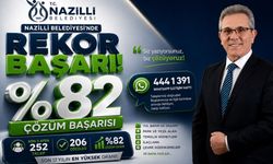 Nazilli Belediyesi'nde dikkat çeken başarı!
