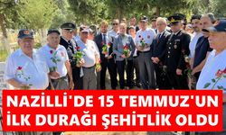 Nazilli'de 15 Temmuz mesajı: Şehitlere vefa, gazilere minnet