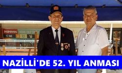 Nazilli'de 52. yıl anması