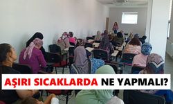 Nazilli'de kadınlara sağlık ve güvenlik eğitimi