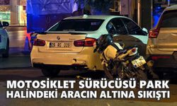 Nazilli'de kaza sonrası sürücü arabanın altına sıkıştı