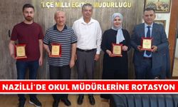 Nazilli'de okul müdürlerine rotasyon