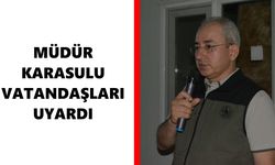 Nazilli'de orman yangını bilgilendirmesi