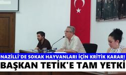 Nazilli'de sokak hayvanları sorunu çözülüyor